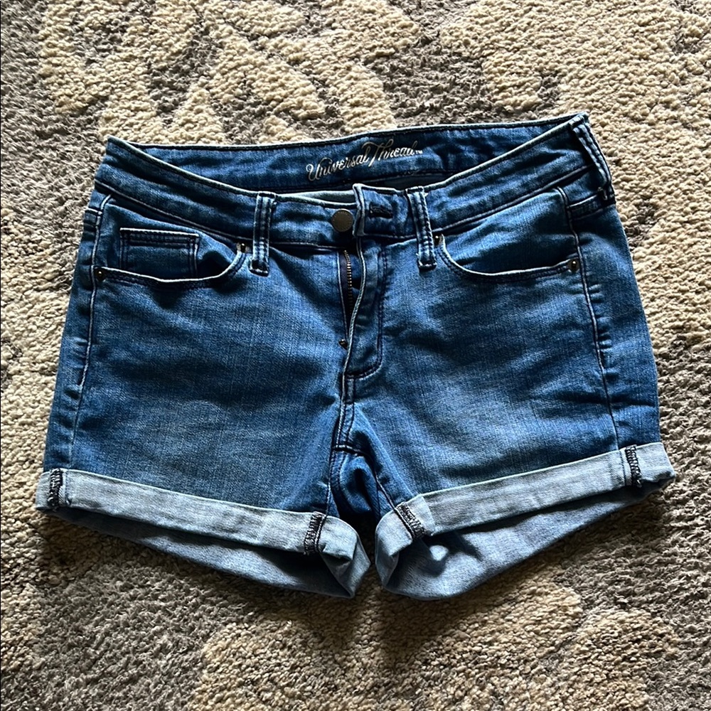Universal Thread Blue Jean Cuffed Shorts